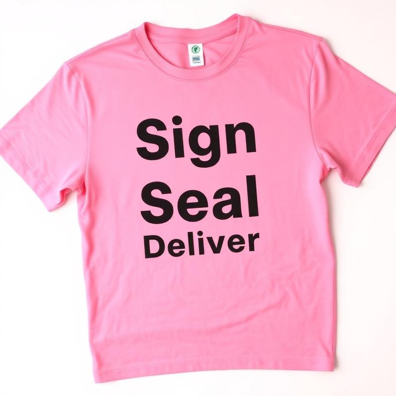 Sign Seal Deliver Tee